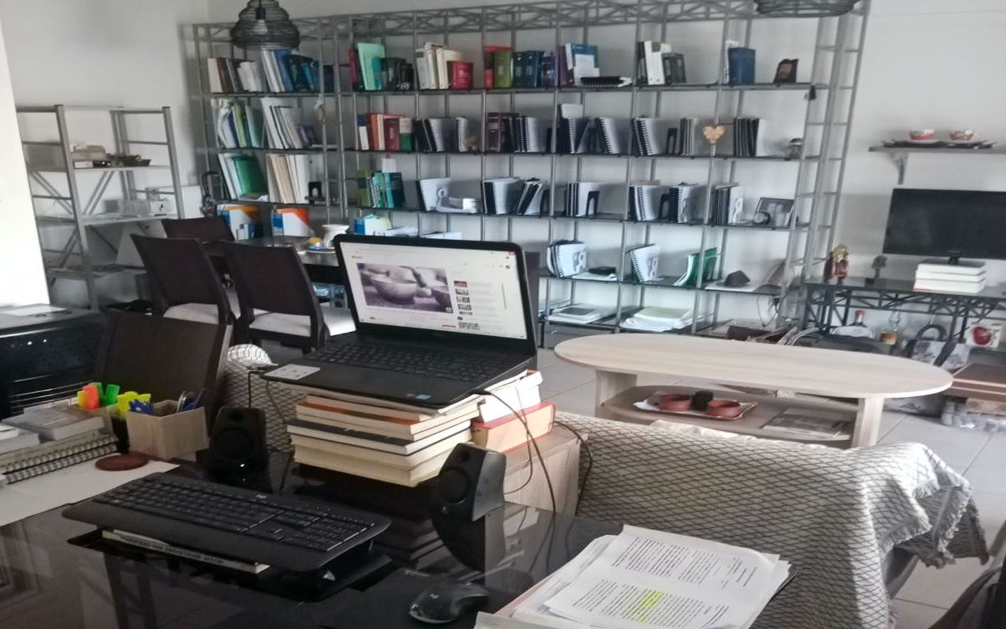 6 Office-Living-Dining Room