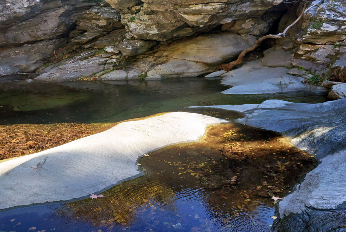 Lakes and other natural things in Andros