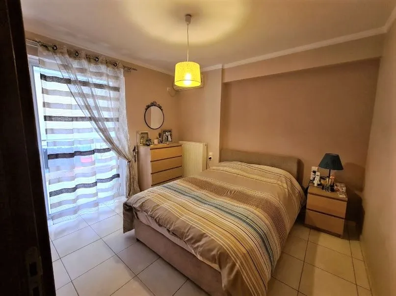 large bedrooms of the apartment in Patras