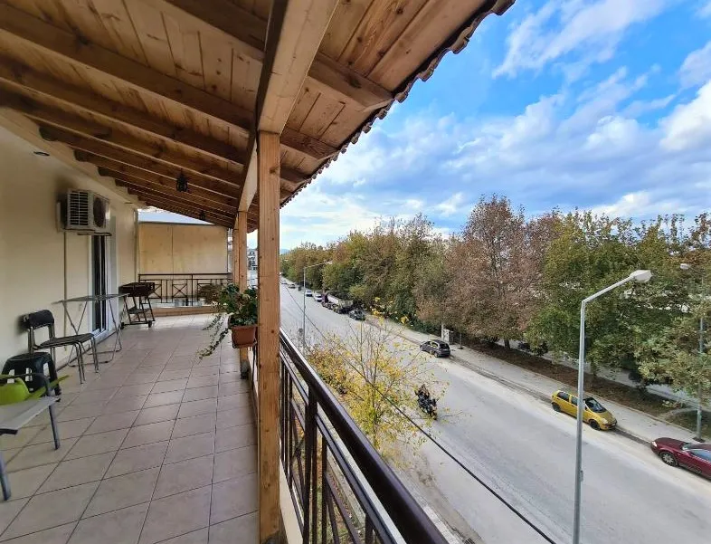 Terrace view from an apartment in Patras