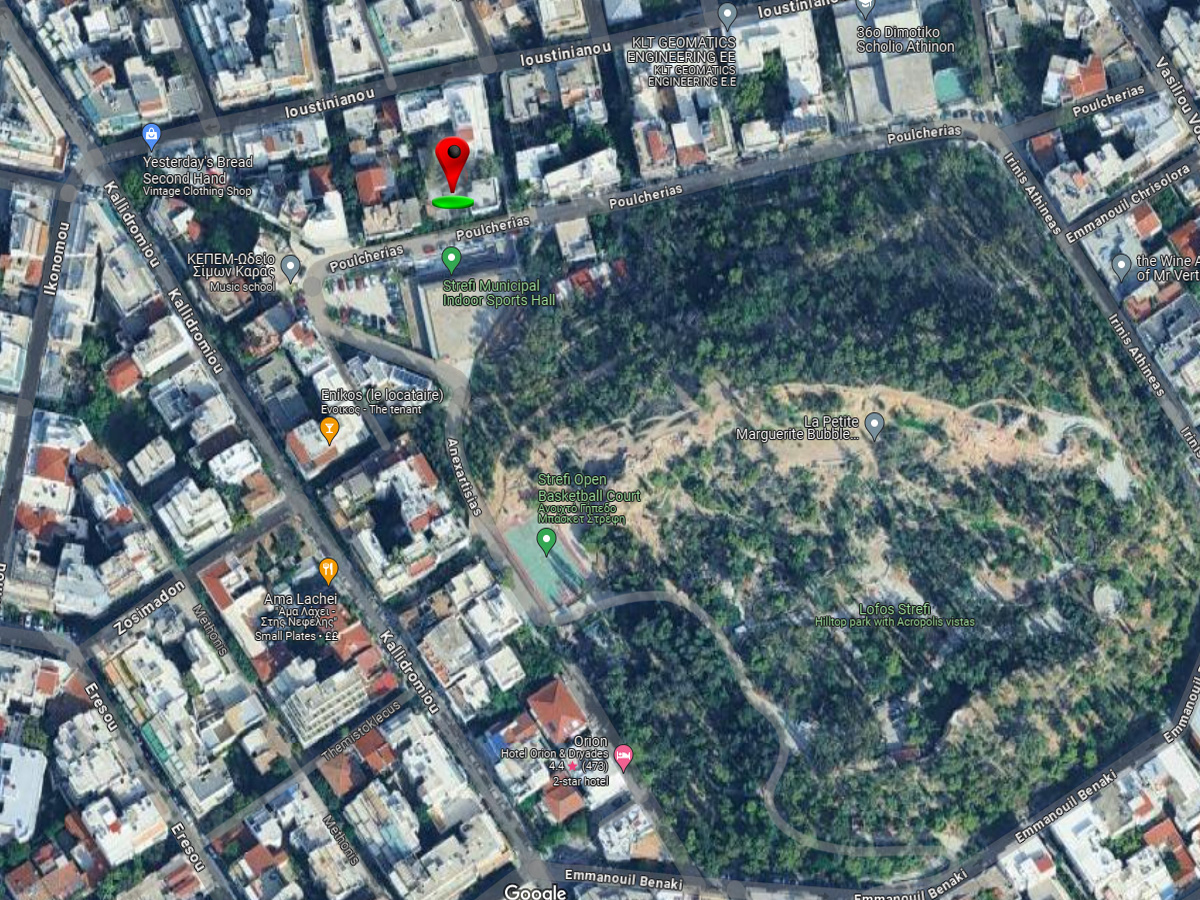 land for sale center of Athens