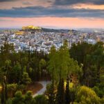 Land with view all Athens near hill of Strefi is for sale